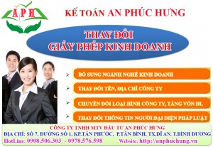Chuyên thành lập công ty TNHH ở Bình Dương