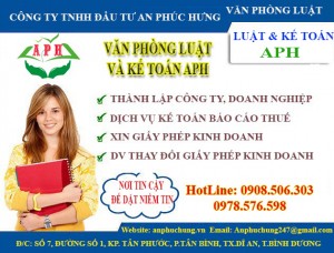 Thay Đổi Giấy Phép Kinh Doanh Công Ty Tại Dĩ An Bình Dương