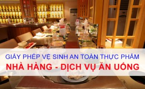 Dịch Vụ Xin Giấy Phép VSATTP Tại Dĩ An