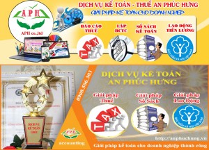 Dịch vụ kế toán, báo cáo thuế tại Dĩ An, Thuận An, Bình Dương