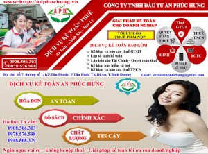 Dịch Vụ Báo Cáo Tài Chính Cuối Năm