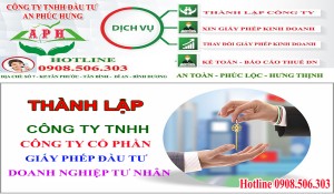Dịch vụ thành lập công ty Bảo Vệ ở Bình Dương
