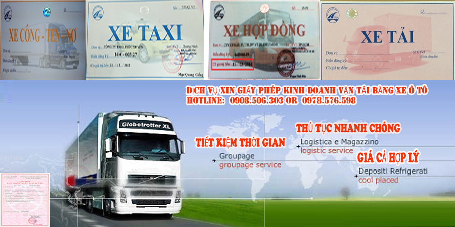 Dịch vụ xin phù hiệu xe tải tại Hà Nội