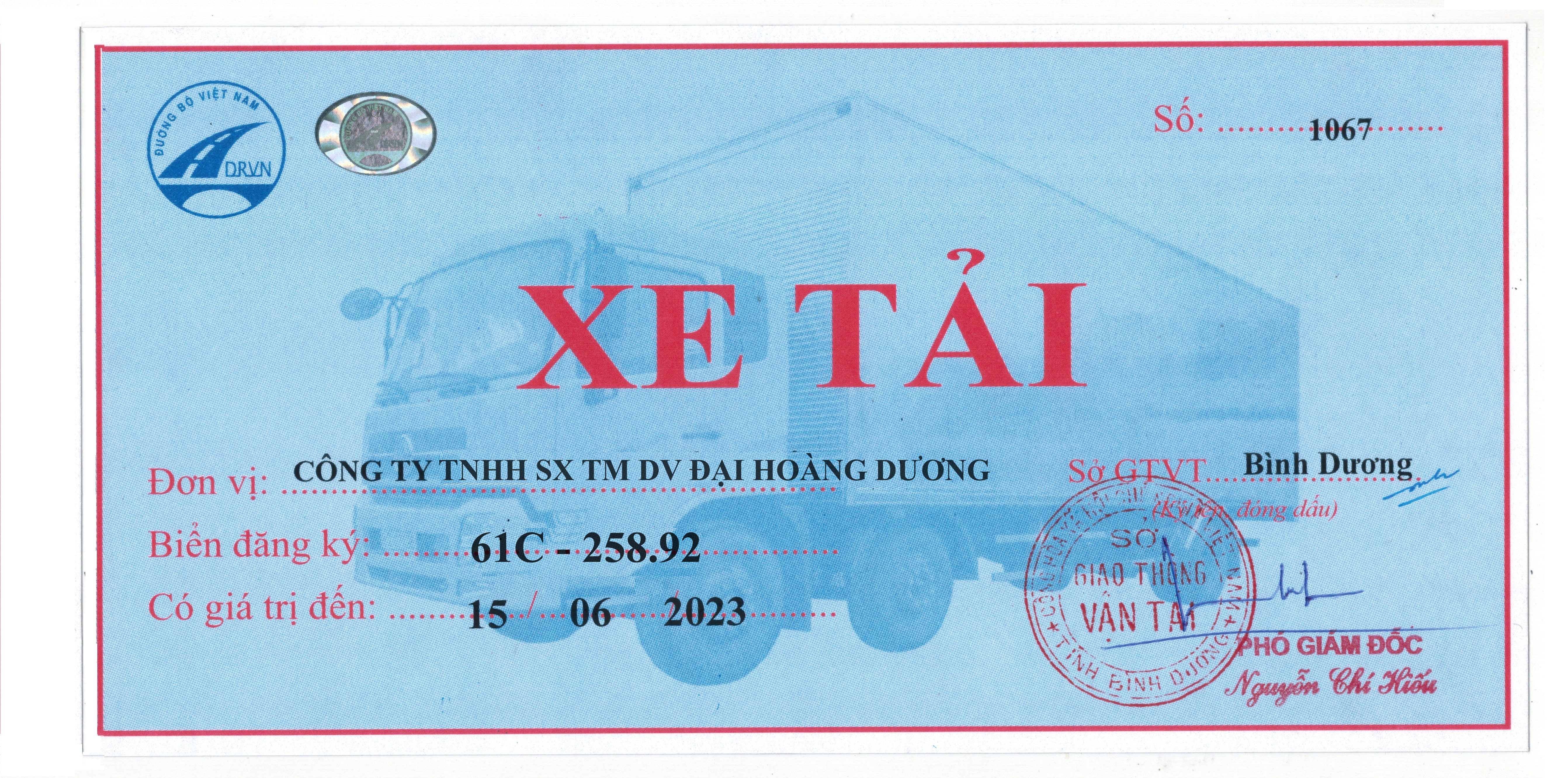 Cấp Phu Hiệu Xe Tải Dưới 3 5 Tấn Sản Phẩm