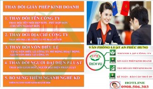 Tư vấn doanh nghiệp thay đổi giấy phép kinh doanh tại Dĩ An Bình Dương