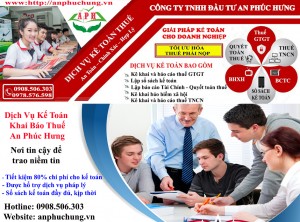 Chuyên Báo cáo tài chính cuối năm công ty cơ khí tại Bình Dương