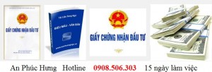 Thay đổi giấy phép kinh doanh – Giấy phép đầu tư Bình Dương