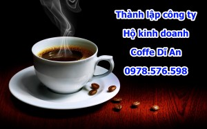 Thành lập công ty kinh doanh coffe tại Dĩ An Bình Dương