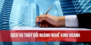 Thay đổi ngành nghề kinh doanh tại Bình Dương