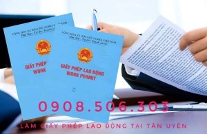 Làm giấy phép lao động cho người nước ngoài tại Tân Uyên