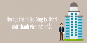 Thủ tục thành lập công ty TNHH 1 thành viên tại Bình Dương