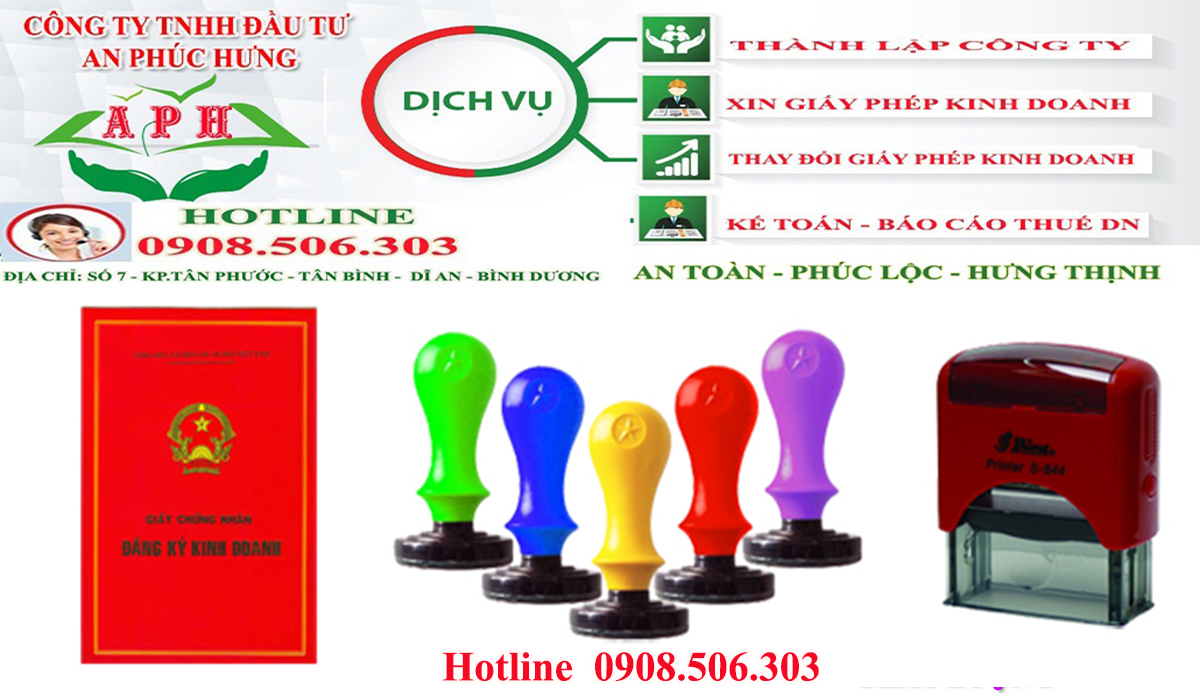 Chuyên đăng ký kinh doanh giá rẻ tại Thuận An Bình Dương