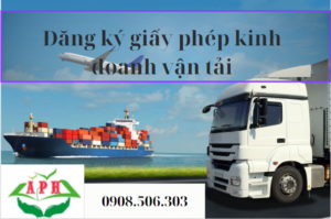 Đăng ký giấy phép kinh doanh vận tải