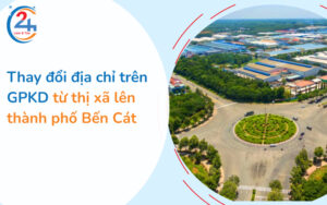 thay đoi dia chi thi xa len thanh pho Ben Cat