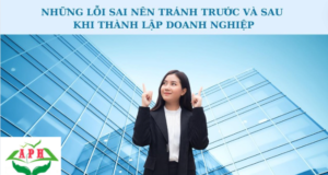 Lỗi sai thường gặp khi thành lập doanh nghiệp