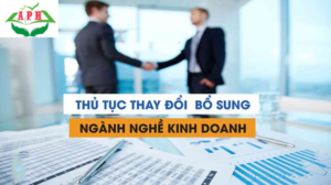 Thủ tục thay đổi ngành kinh doanh