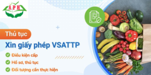 cách xin giấy phép VSATTP